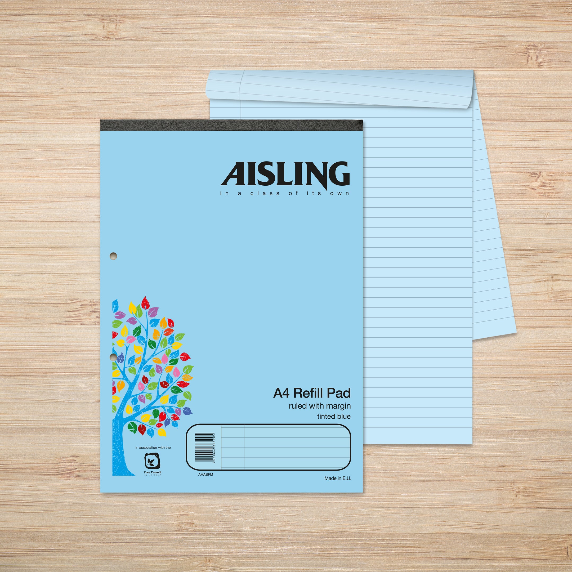 AISLING Blue Paper Refill Pad 100 page