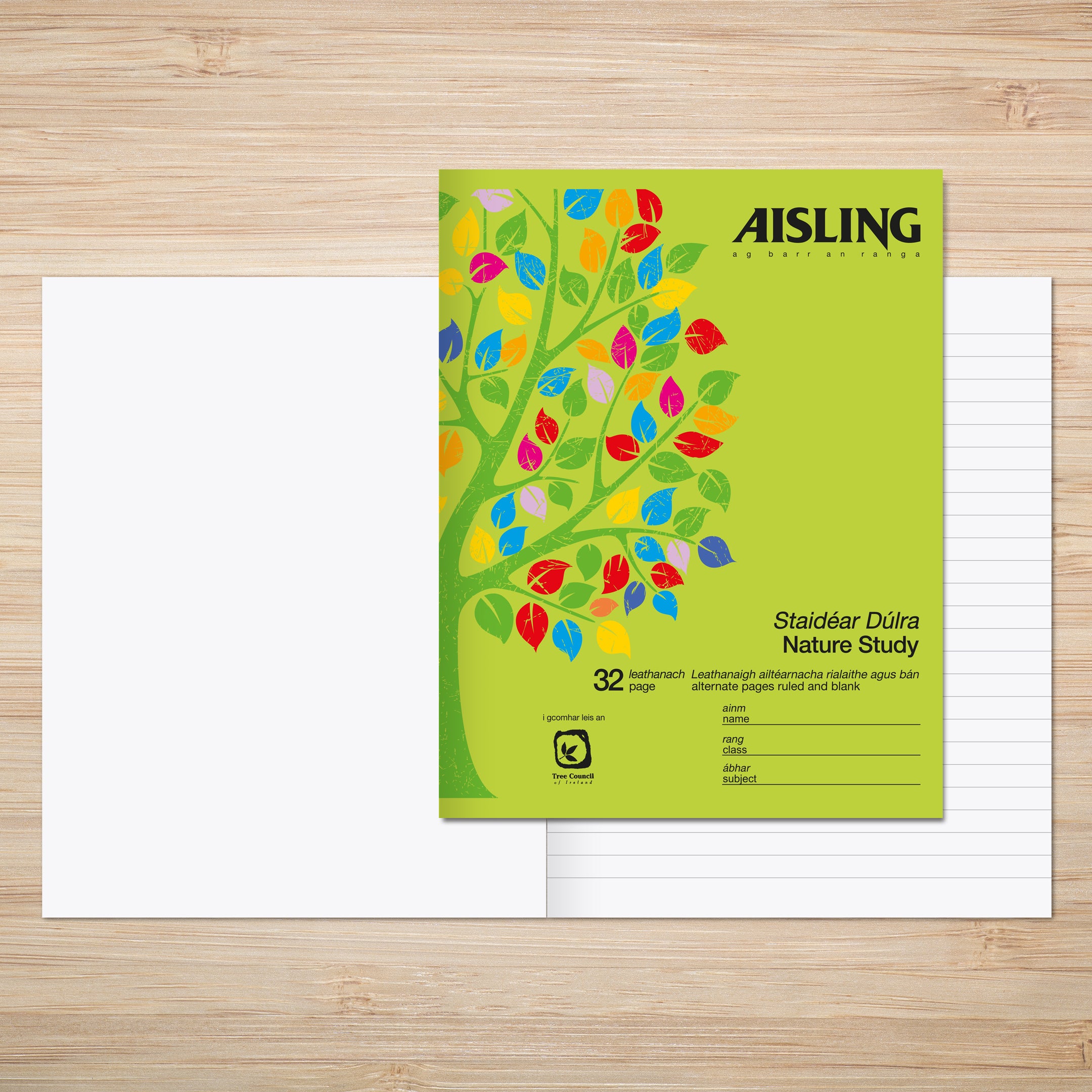 AISLING Junior Nature Study 32 page 226 x 178mm